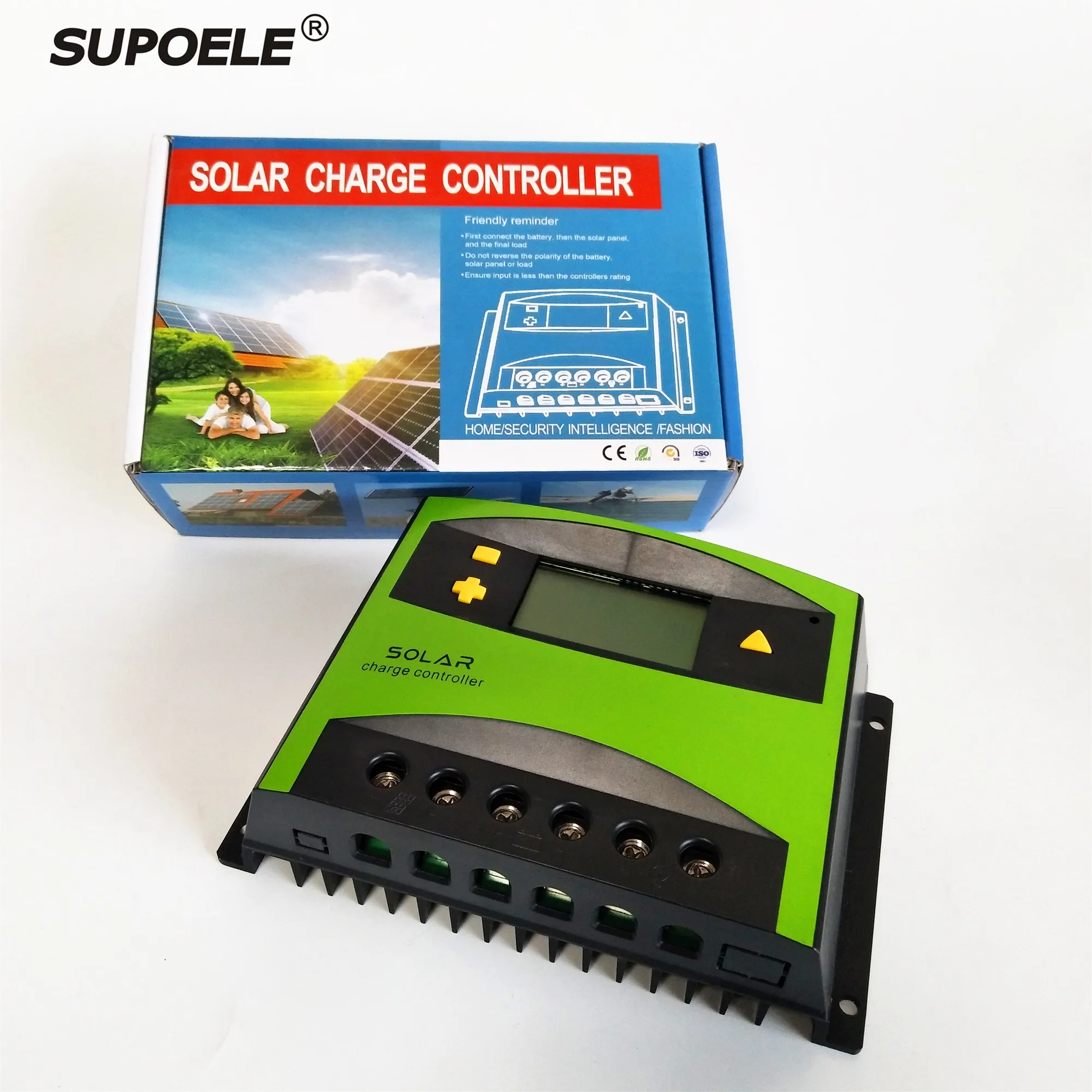 LCD Display 40A 50A 60Amp 48V PWM Solar Charge Controller PV Regulator For Off Grid Power Systems | Обустройство дома