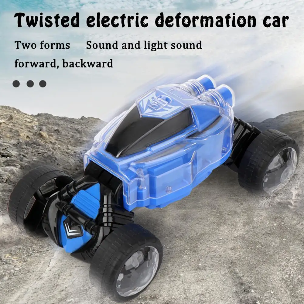 RC Stunt Car With Light Sound Twisting Deformation RC Car, High Speed Electric Torsion Climbing Car For Boy Kid RC Stunt Car With Light Sound Twisting Deformation RC Car, High Speed Electric Torsion Climbing Car For Boy Kid