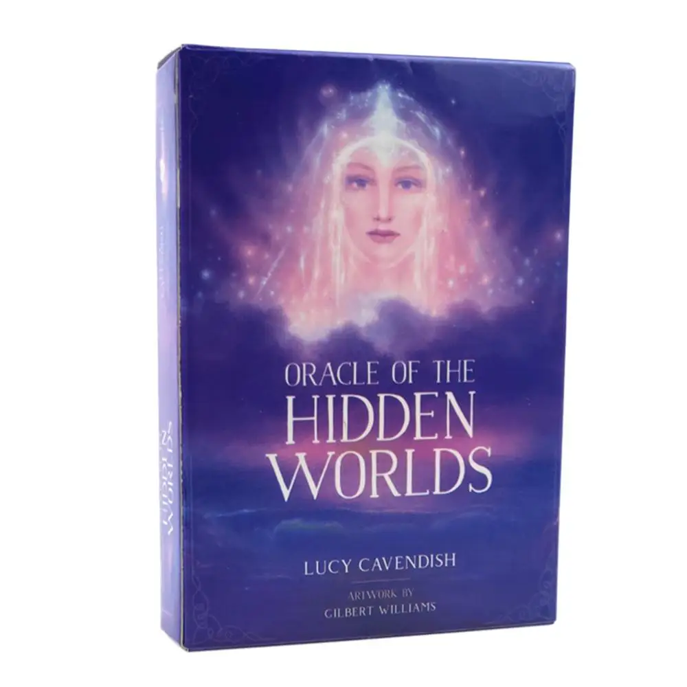 

44 Cards Deck Oracle of the Hidden Worlds Full English Family Party Board Game Tarots Cards Divination Fate