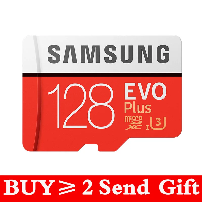 4gb sd card 100% Original SAMSUNG EVO+ Micro SD Card 128GB 16G 32GB Class10 SDHC SDXC UHS-1 Memory card 256GB MicroSD TF Card 64GB 80MB/s sandisk 16gb memory card Memory Cards