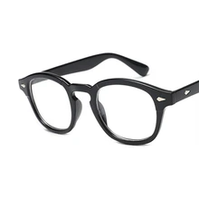 Новинка, Ретро стиль, рисовый гвоздь, для мужчин и женщин, анти-синий светильник, простые очки, круглая оправа, очки, классические, женские, мужские, трендовые очки с плоскими линзами