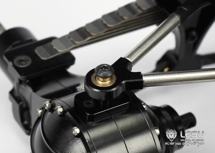 LESU X-8002-A металлическая задняя подвеска Набор для 1/14 Tmy RC грузовик оси DIY Модель TH02086