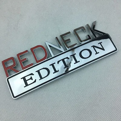 20X 3D эмблема АБС REDNECK EDITION значок Автомобильный задний боковой стикер аксессуары для Grand Cherokee Liberty Патриот Ренегат
