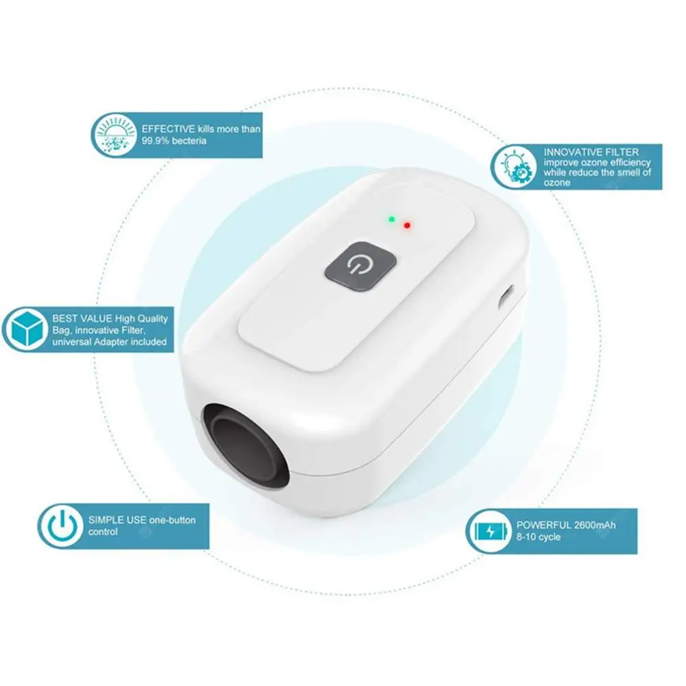 

HOT Household Cleaner Ventilator Disinfection Sterilization Respirator Sterilization Universal Sleeping Ventilator Device