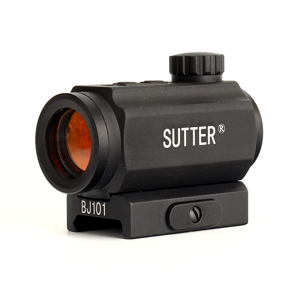 SUTTER Low Power Tactical Hunting 1X21 Spec Reflex 5 MOA Red Dot Sight Scope With Quick Release Weaver Picatinny Mount  (3)