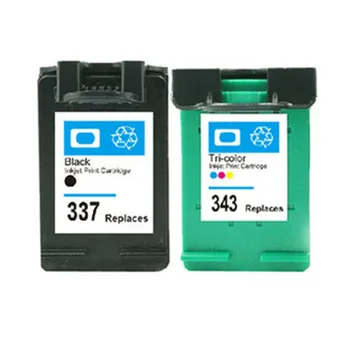 

Printer Ink Cartridge Remanufactured for HP 337 343 Photosmart 2575 8050 Deskjet 5940 6940 6980 D4160 Officejet 6310 6315 Inkjet