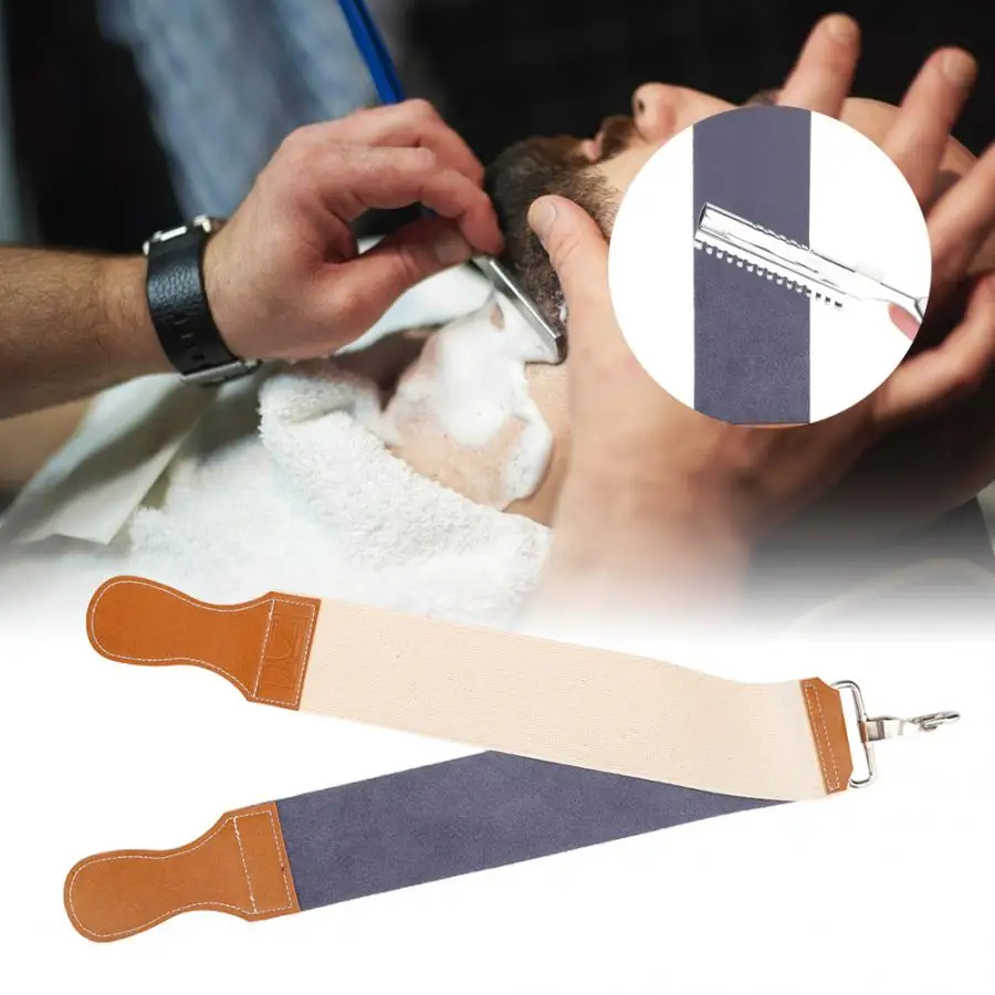 Двусторонняя точилка для ножей из искусственной кожи Strop Straight