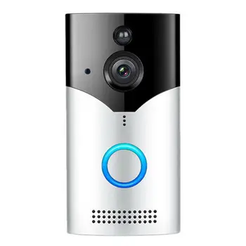 

Video Doorbell Smart Wireless WiFi Security Door Bell Two-Way Talk Smart PIR Door Bell Security Camera HD