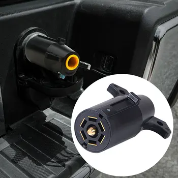 

1x 4-Pin Trailer Connector Light Plug Signal Adapter For Car Truck Boat USA