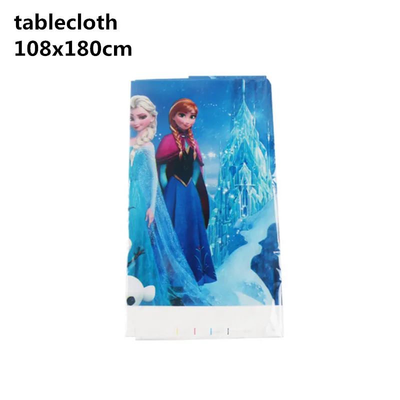 BX-Tableclothes1pcs Синие Мультяшные персонажи темы одноразовые наборы столовых приборов салфетки бумажные тарелки для дня рождения вечерние украшения для детей - Цвет: BX-Tableclothes1pcs