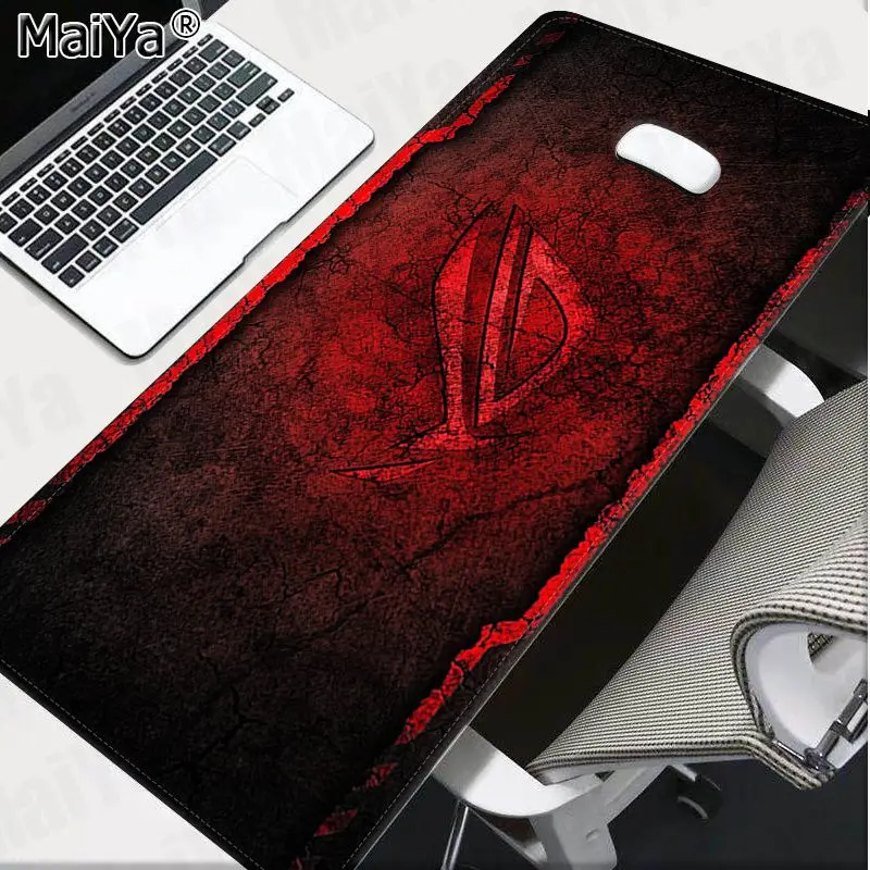 Lock Edge 40X90cm Maiya ваши собственные коврики ASUS ноутбук игровые мыши коврик для мыши большой коврик для мыши клавиатуры коврик - Цвет: Lock Edge 40X90cm