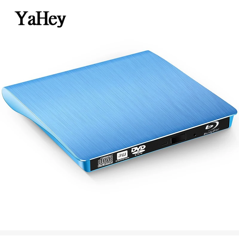 USB3.0 Blu-Ray плеер Внешний оптический привод Bluray BD-ROM DVD RW Писатель горелки для Macbook ноутбук компьютер+ чехол для привода сумка