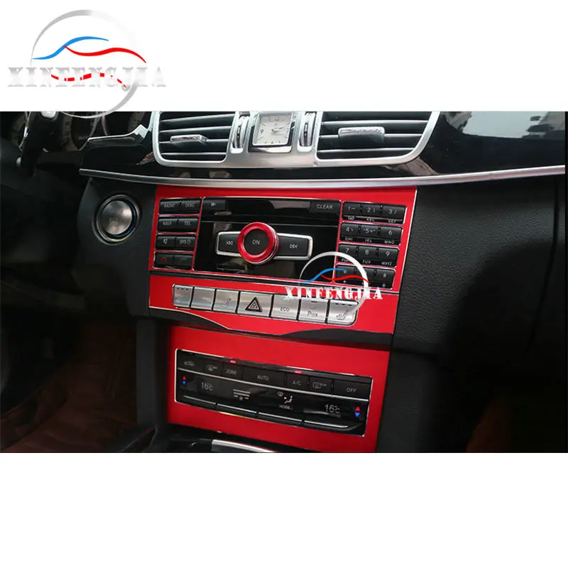 Для Mercedes-Benz E Class W212 10-15 3x средняя консоль Кнопка регулировки панели декоративные накладки