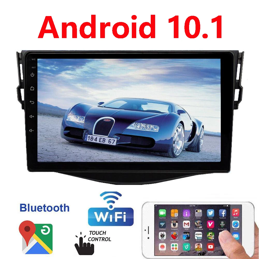 

2G+32G 2din Android 10.1 Car no DVD Player for Toyota RAV4 Rav 4 2007 2008 2009 2010 2011 Car Radio GPS Navigation Wifi Playe