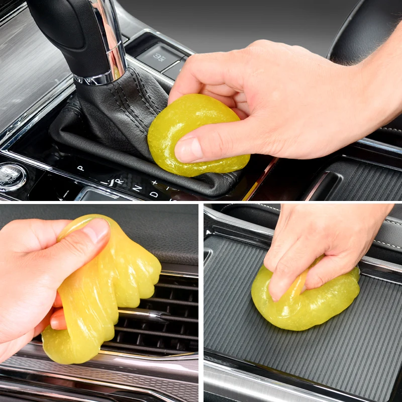 

Car Cleaning Sponge Car Universal Network Super Cleaning Glue Microfiber Dust Removal Tool Mud Gel