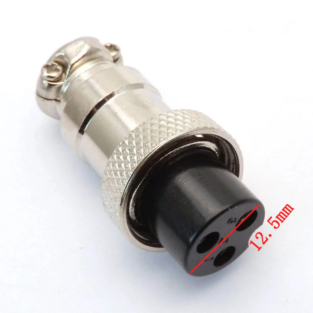 Female Male Battery Charger 3 Prong Socket Connector Plug GX16 for Electric E Scooter Razor Bike 3 PIN 2 WIRE Female Male Battery Charger 3 Prong Socket Connector Plug GX16 for Electric E Scooter Razor Bike 3 PIN 2 WIRE
