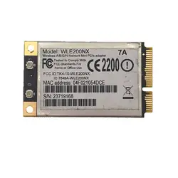 AR9280 WLE200NX 2,4G/5G 2x2 MIMO 300 Мбит/с 802.11a/b/g/n MINI PCI-E wifi беспроводная сетевая карта