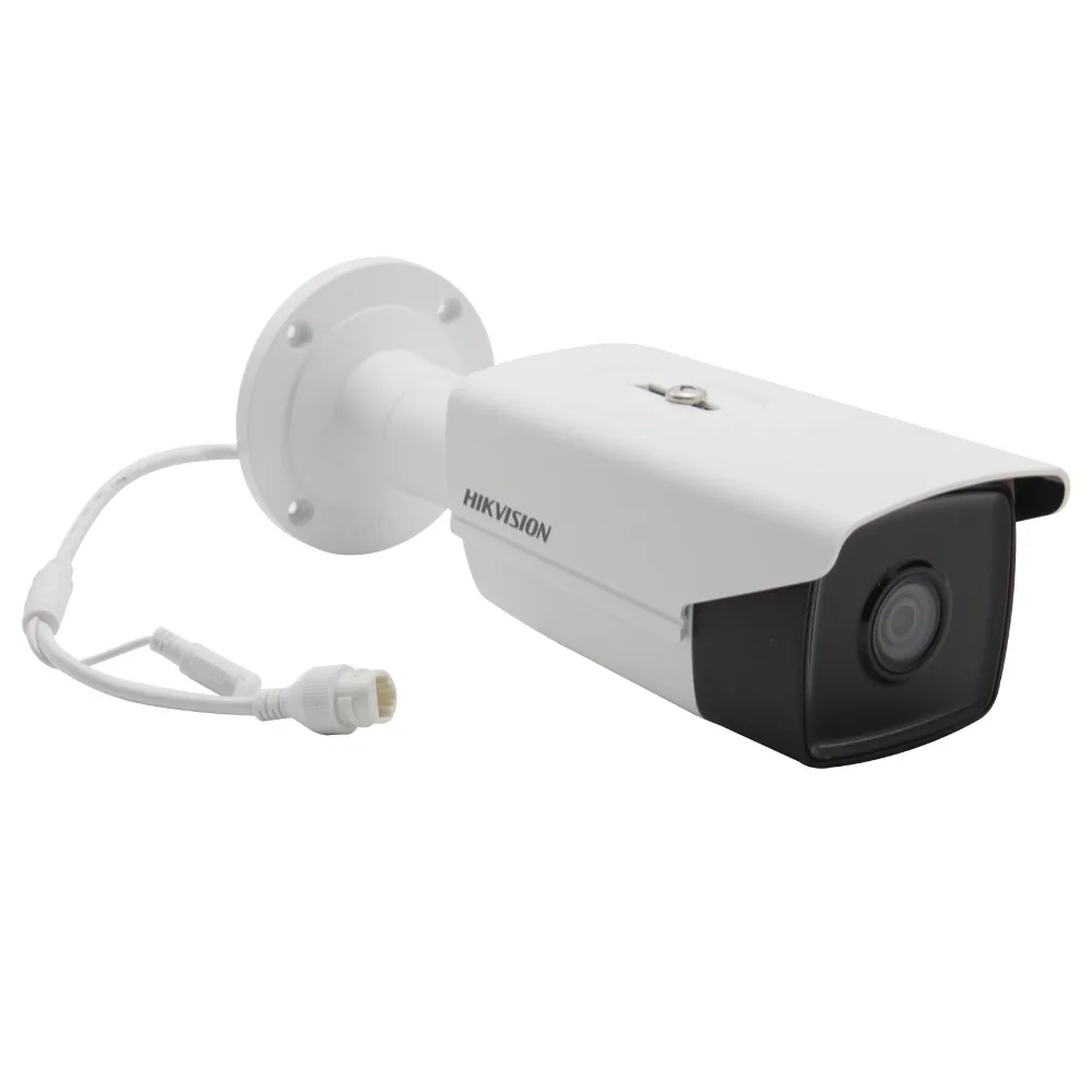 Hikvision DS-2CD2T85FWD-I8 8MP Bullet 2,8/4 мм POE IP камера с 80 м ИК диапазоном H.265 CCTV видеонаблюдение