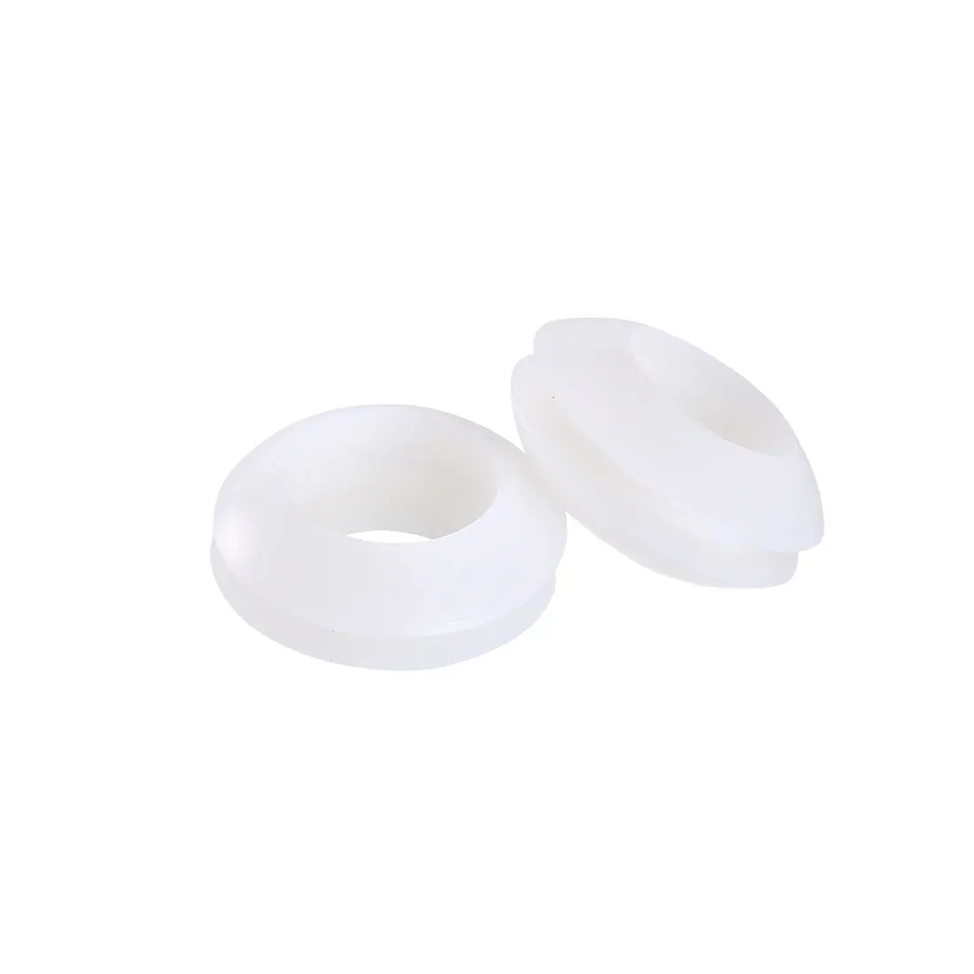 

uxcell 100 Pieces Rubber Grommets 10mm Dia. Wire Gasket Ring White for Hole Plug Cable Restoration and Wiring Jobs