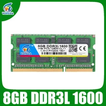 Оперативная память VEINEDA DDR3L 8 Гб 1333 ram-memoria-ddr3L 1333 МГц для Intel AMD Sodimm ddr3L 8 Гб PC3-12800 204pin