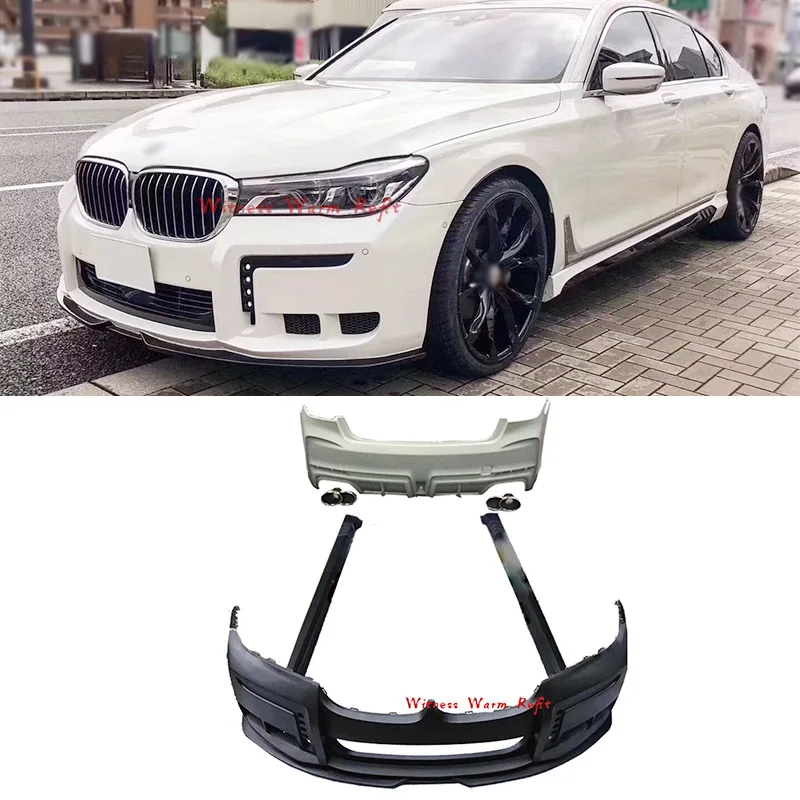 Для G11 G12 740i 750i 730i 760i FRP передний бампер задний боковые юбки для BMW 7 серии