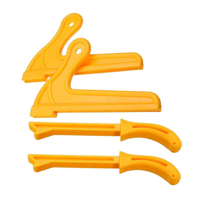 

4Pcs Steady Jointers Table Saw Grip Push Stick Set Safety Block Woodworking Tool Safety Push Stick Woodworking Wood Saw Pusher