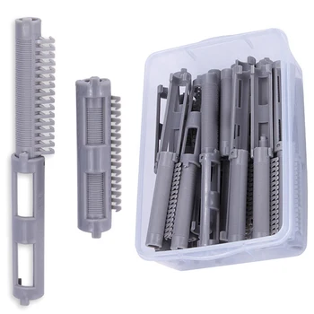 

25pcs Wave Rod DIY Salon Bars Corn Curler Clip Resin Fluffy Clamps Hair Roots Perm Rollers Tool Accessories Styling Home