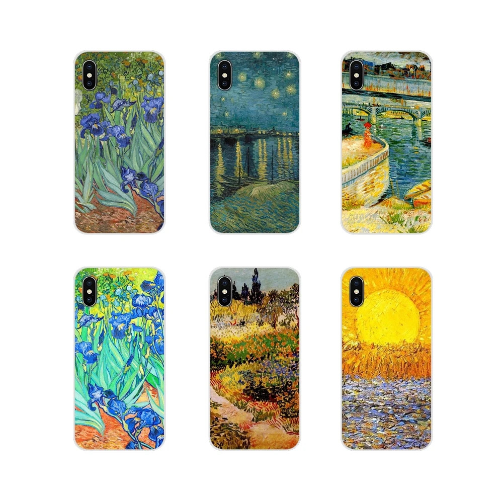 Van Gogh Tardis For Samsung Galaxy J1 J2 J3 J4 J5 J6 J7 J8 Plus 2018 Prime 2015 2016 2017 Accessories Phone Cases Covers | Мобильные