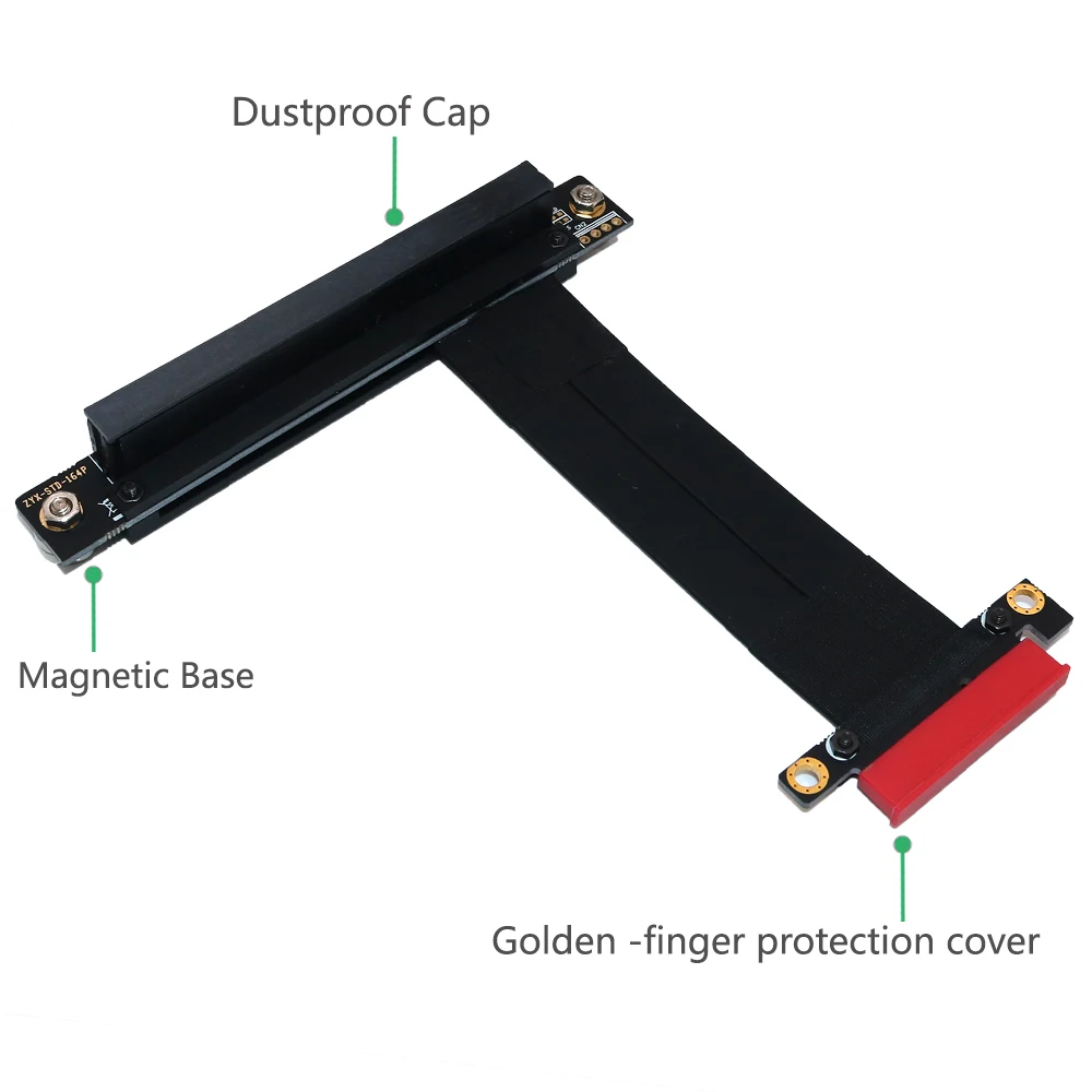 PCI Express PCIE Riser Card PCI-E 4X to 16X удлинитель для ПК графическая карта PCI Express Разъем гибкий кабель удлинитель Riser
