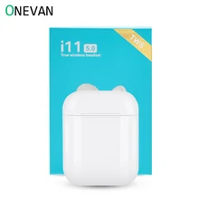 I11 Tws Беспроводные наушники с сенсорным управлением, беспроводные наушники Bluetooth 5,0, мини-гарнитура с микрофоном для iPhone X 7 8 samsung