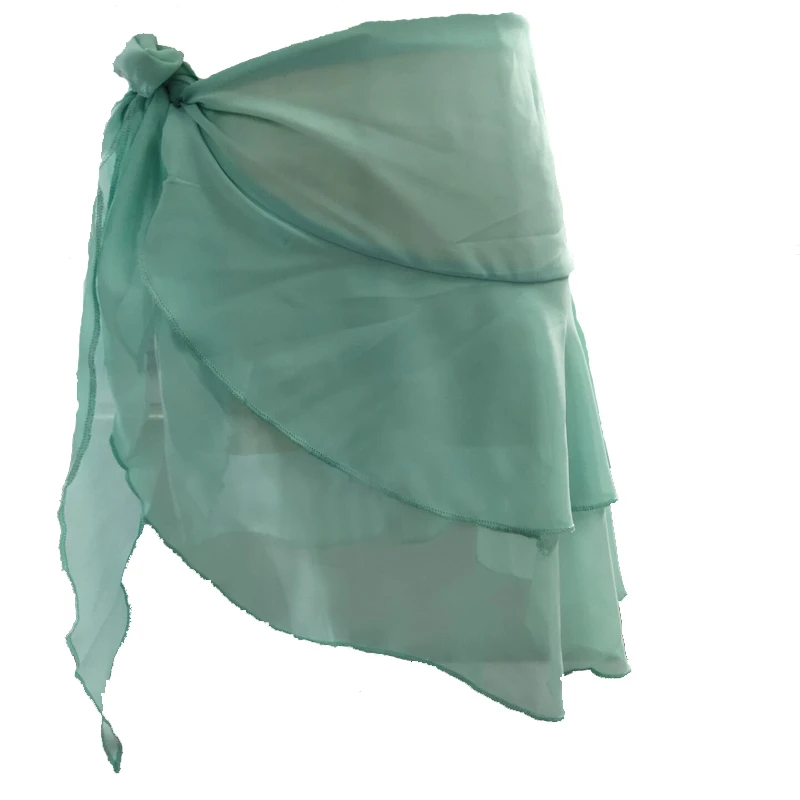 Green Новинка, сексуальная пляжная юбка, купальник, слитное пляжное платье, повседневное пляжное платье, нижняя накидка, прозрачные шифоновые тонкие мини юбки - Цвет: Green