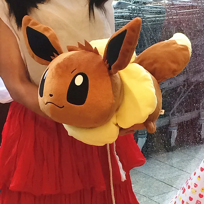 Милая подушка для удержания Eevee, мягкие плюшевые игрушки, милые Kawaii Eevee, подушка pokemones, плюшевые куклы, игрушки, подарки для детей