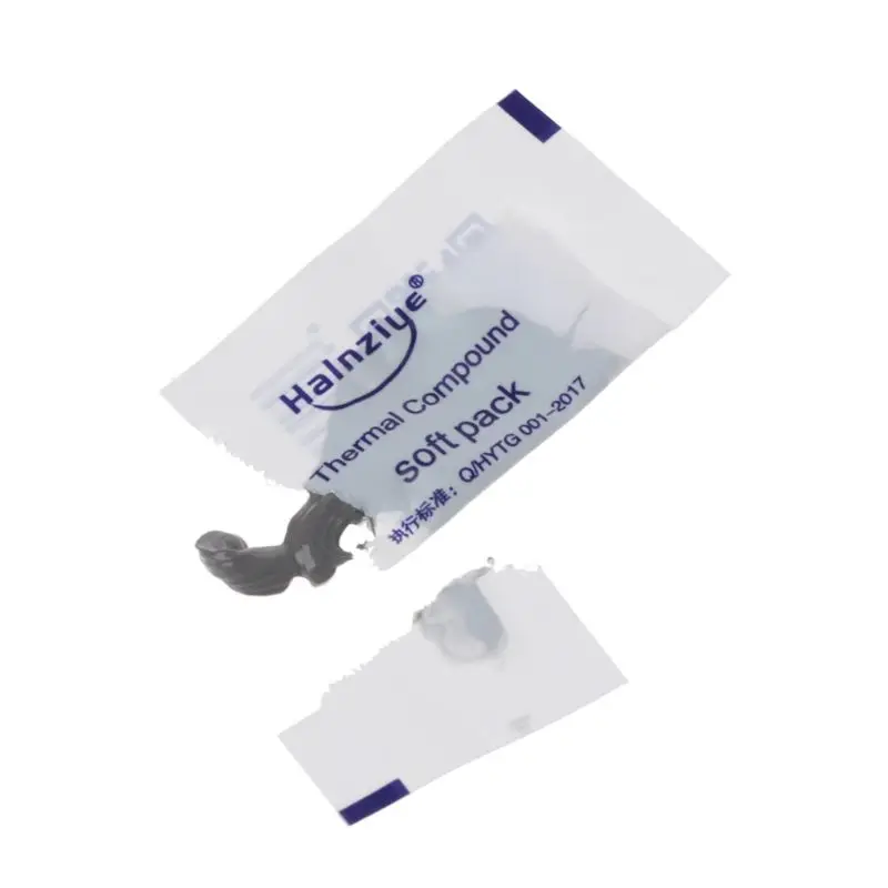 

100Pcs Thermal Grease Paste Compound Silicon CPU Heat Sink Processor Cooling Paste Silicone Thermal Grease AXYF