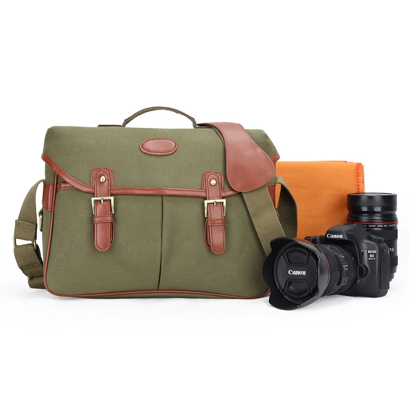 

2019 New Style Camera Canvas Photography Shoulder Bag Japanese And Korean-Style Fashion Portable Micro SLR Camera Bag