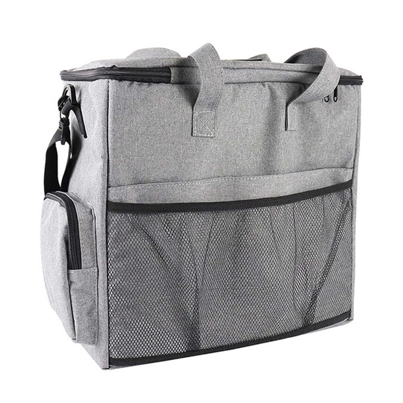 

Pet Travel Shoulder Bag Multi-function Dog Food Tote Carrier Container Organizer R9JC