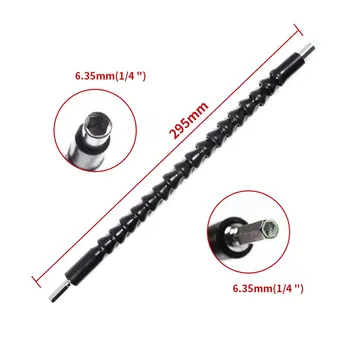 

Electric Drill Flexible Shaft Screwdriver Universal Soft Flexible Shaft Electric Screwdriver Batch Extension Drill Bit Holder
