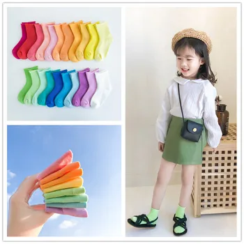

Candy Color Baby Socks Kids Girls Cute Mesh Sock Children Boy Fashion Socks Spring Summer Autumn Baby Clothes Accessories