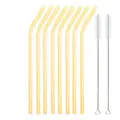 8pcs Gold Bent