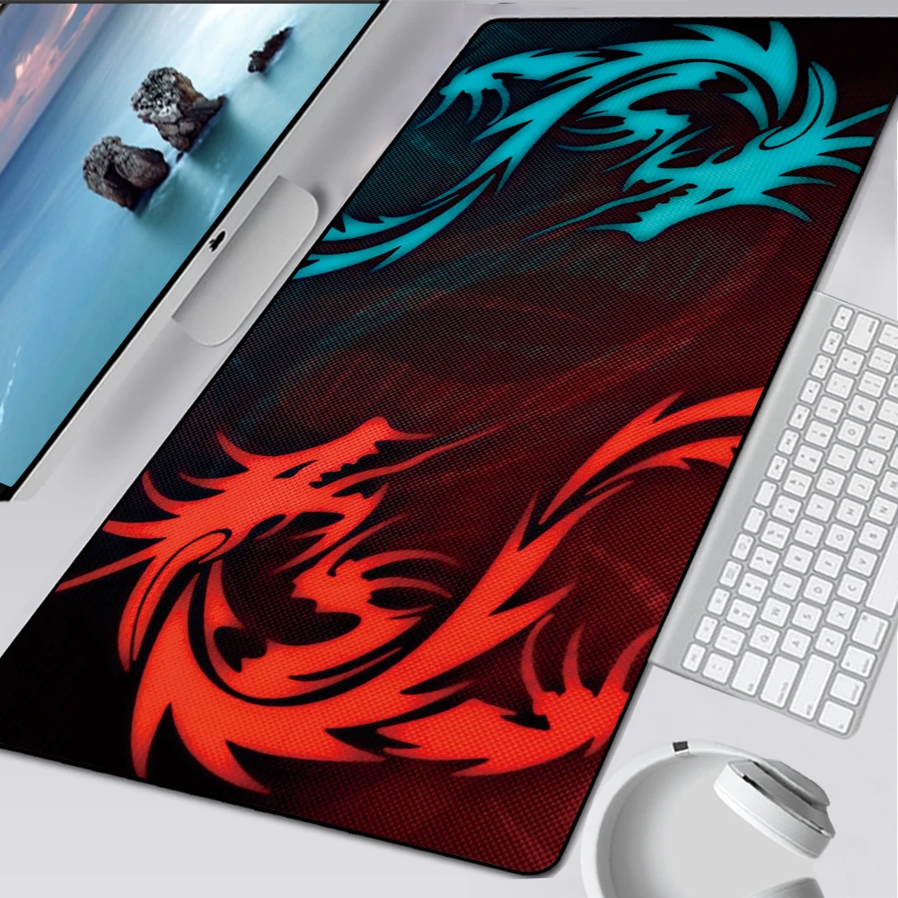 XXL Extra Large Mouse Pad Big Computer Gaming Mousepad Anti-slip Natural Rubber with Locking Edge Play Mat 80x30cm | Компьютеры и офис