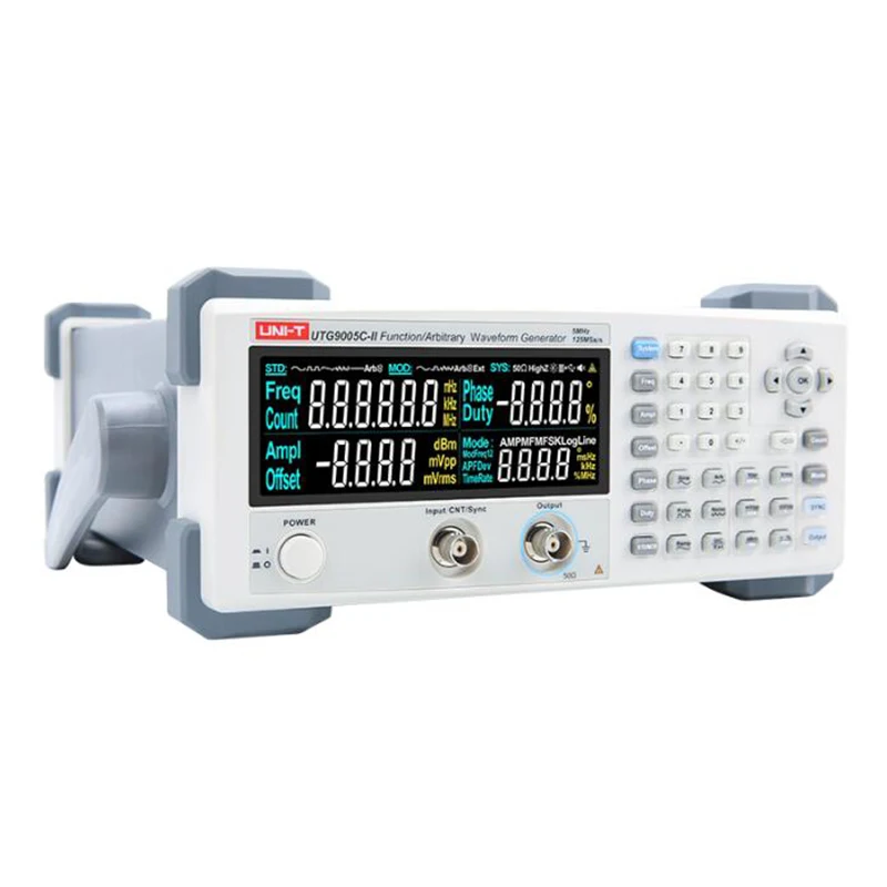 UNI-T UTG9002C-II/UTG9005C-II function/arbitrary waveform generator 2MHz/5MHz single channel 125Msa/s 14bits vertical resolution - Цвет: UTG9005C-II