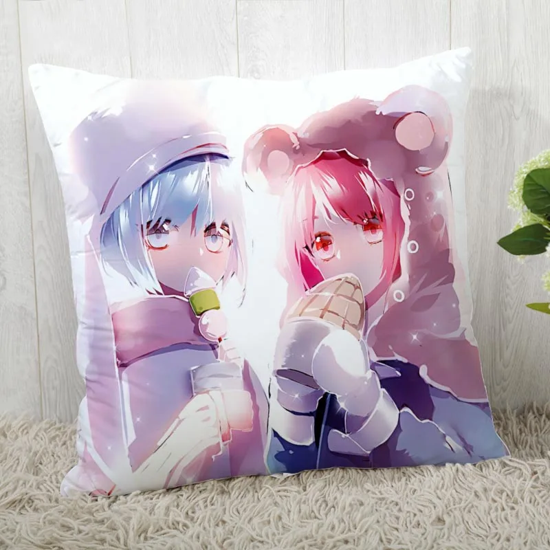 Наволочка Re Zero печатных наволочка с рисунком из аниме для отдыха в ночном клубе, домашний текстиль, декоративная наволочка на заказ подарок 45х45см наволочка для A19.11.8 - Цвет: 14