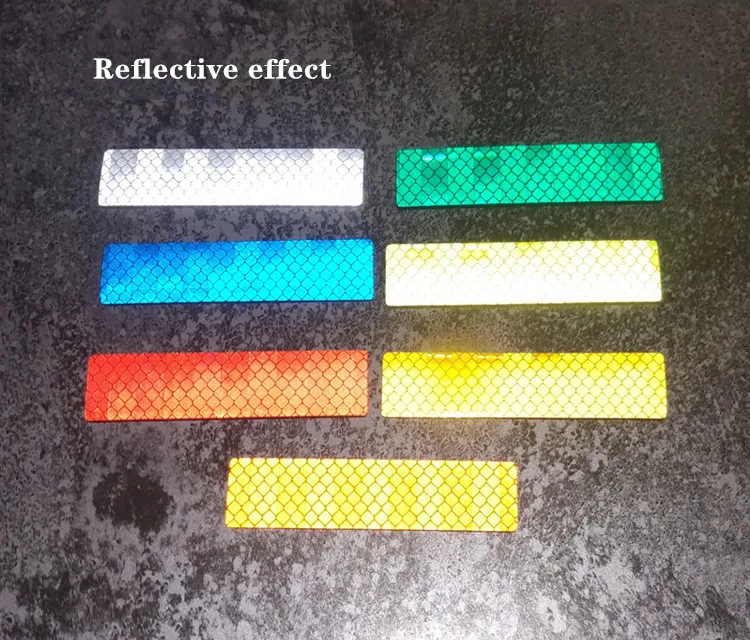 Highlight Reflective Strip Patch 3M Identification Chapter Reflective Chest Sticker Outdoor Night Running Backpack Safety Badge