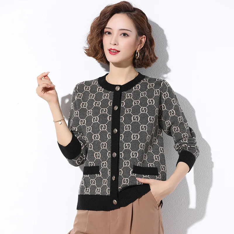 GETSPRING Women Shirt Knitting Patchwork Irregular