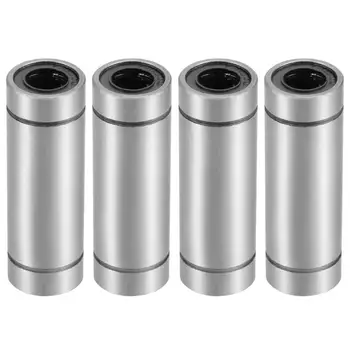 

uxcell Extra Long Linear Ball Bearing 8mm 10mm 12mm 16mm 20mm 25mm 30mm Linear Motion Ball Bearing Bushing for 3D Printer CNC