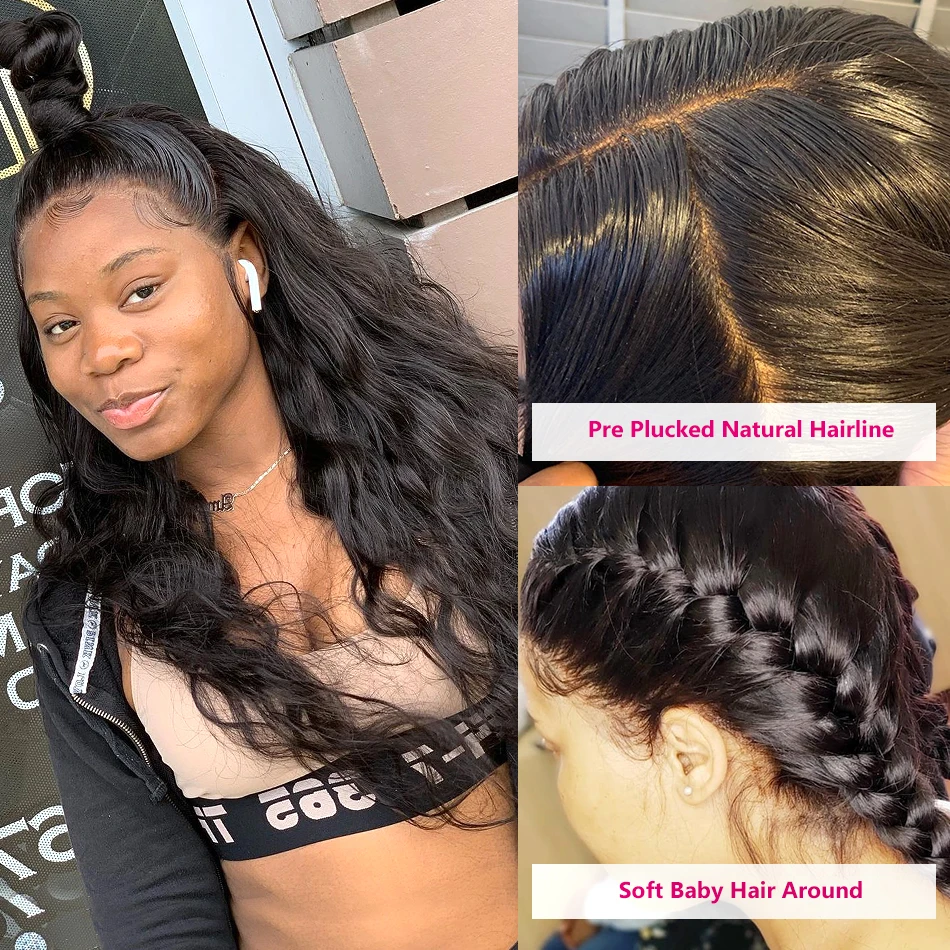 4x4 Closure Wigs Lace Closure Wig 180% Remy Ali Lumina Hair 30 inch Lace Wig Brazilian Human Hair Wigs Closure Wig Body Wave Wig