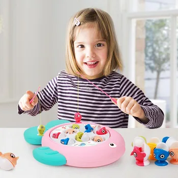 

Kids Electronic Toys Child Vocal Toys Play Fishing Games Toy New1