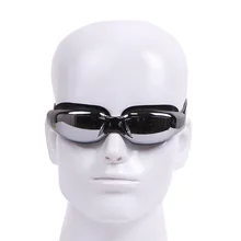 Yuke очки водонепроницаемые Модные очки купальный костюм для мужчин и женщин противотуманные плавательные шапка с очками повседневная одежда для плавания Goggl