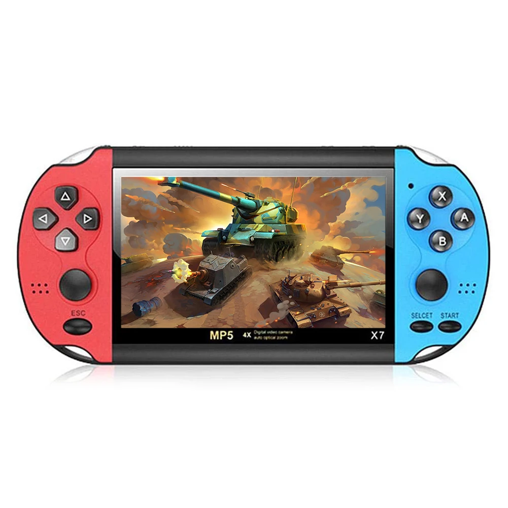 X7 Handheld Player 4.3 LCD Display 8GB 3000 Game Console