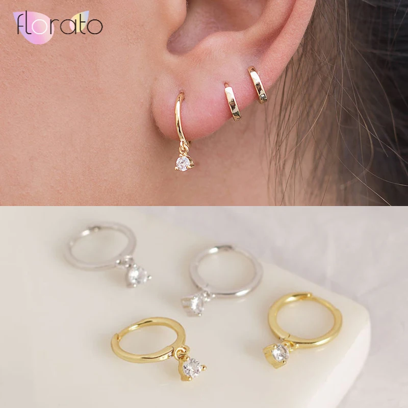 Серьги-кольца женские из серебра 925 пробы | Украшения и аксессуары