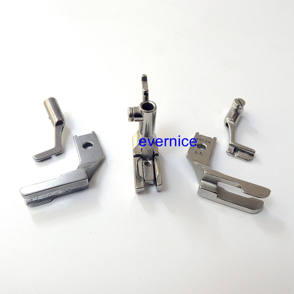 3 Sets Double Toe Smooth Bottom Welting Piping Foot For Pfaff 1245